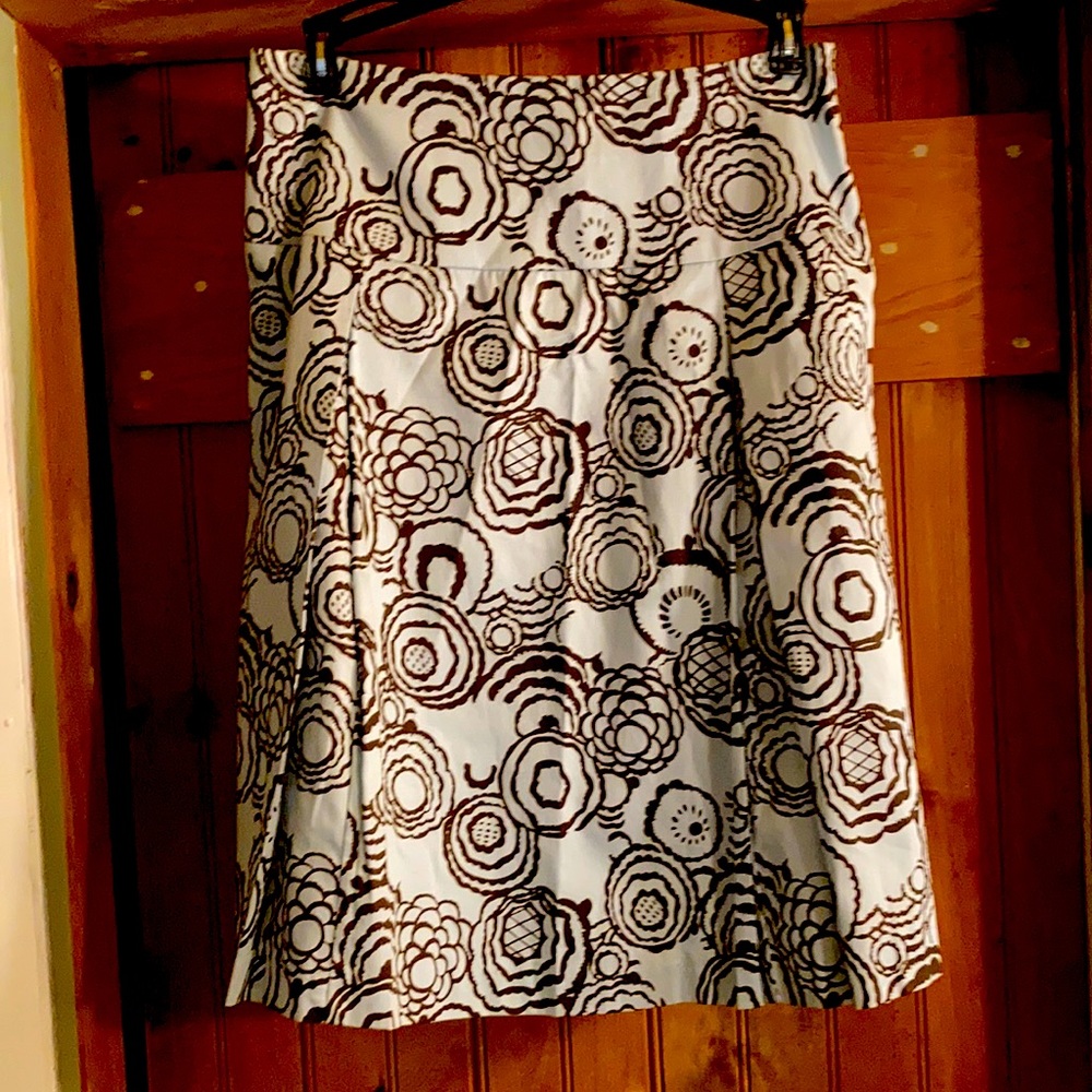 ☀️3/$25 J. Mclaughlin | Blue Skirt Floral